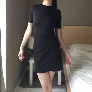 Gojane Black Bodycon Dress.--DA6